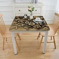 thumbnail image 3 of Vinyl Rectangle Tablecloth, Spring Garden Blooms and Buds Flannel Backed Table Cloth, Spring Hydrangea Floral, 3 of 7