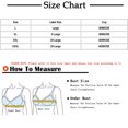 thumbnail image 2 of ATOYSOY Everyday Bra Wirefree Breathable Push Up Underwear Solid Color Smoothing Comfort Bra Fitness Workout Support Full Coverage Bra Seamless Hot Pink, 2 of 2