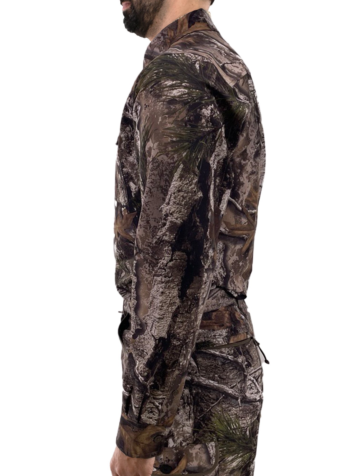 Tekari Men's Boldrun Dobby Buttondown Hunting Shirt