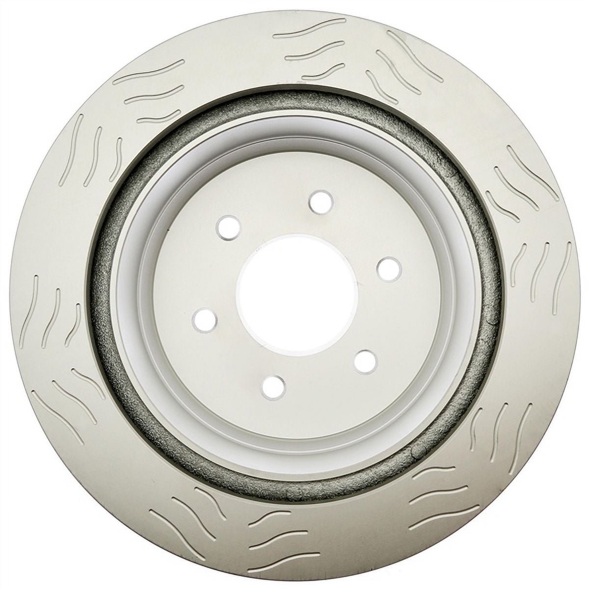 ACDelco® 18A81086AC - Silver™ Solid Rear Brake Rotor - View #8