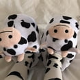thumbnail image 2 of 1 par de pantuflas de algodón de invierno para parejas, calzado de felpa, pantuflas cálidas, 2 of 8