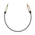 thumbnail image 3 of 2m Cable Rca a 3,5 mm Rca macho a cable auxiliar trenzado a cable estéreo Rca Cable Rca, 3 of 4