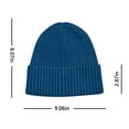 thumbnail image 2 of cfhntfmh Beanie for Men Women Slouchy Warm Thicked Thermal Hats Winter Soft Cuffed Ribbed Knit Plain Beanie Caps, 2 of 2