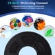thumbnail image 5 of Filamento para impresora 3D SUNLU PLA Plus de 1,75 mm, 4 kg, negro, 4 paquetes, 5 of 9