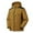 Brown, variant on EHQJNJ Men's Jackets Casual Men's Lightweight Hooded Rain Jacket Outdoor Raincoat Jacket for Hiking Travel Dress Jackets for Men Fashion Casual Insulated Jacket Mens
