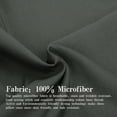 thumbnail image 4 of Ntbay Microfiber Bed Sheets Set - 1800 Series Soft Sheet Set- 4 Piece - Full - Dark Gray, 4 of 5