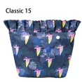 thumbnail image 1 of New Composite Twill Cloth Waterproof Frill Pleat Inner Lining Insert Zipper Pocket for Classic Mini Obag Pocket for O Bag classic 15, 1 of 6