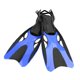 thumbnail image 1 of Aletas de buceo, aletas de esnórquel, talón abierto, aletas de silicona profesionales duraderas para viajes, aletas de natación para principiantes y Azul Talla M, 1 of 8