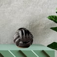 thumbnail image 3 of Escultura de almohada de bola de nudo, almohadas anudadas decorativas para fotografía decorativa Negro, 3 of 9