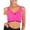 Red, variant on FANNYC Women's Front Zipper Closure Sports Bra Padded Racerback High Impact Support Yoga Running Gym Workout Fitness Bras Top Seamless Post-Surgery Bra Size S-2XL