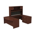 thumbnail image 2 of Bush Business Series C 72" Right U-Shaped Desk with Hutch in Warm Oak, 2 of 7