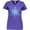 Purple, variant on Inktastic Christmas Blue Ice Snowflake Women's V-Neck T-Shirt