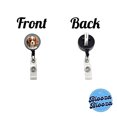 thumbnail image 3 of Cavalier King Charles Spaniel Dog Puppy Photo Retractable Reel ID Badge Key Card Name Tag Holder with Clip, 3 of 7