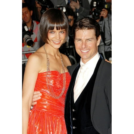 Katie Holmes And Tom Cruise At Departures For Annual Opening Night Gala Of Superheroes Fashion And Fantasy Metropolitan Museum Of Art Costume Institute New York Ny May 05 2008 Photo