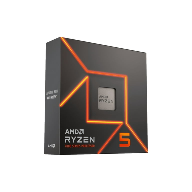 AMD Ryzen 5 7600X - 6-Core 4.7 GHz - Socket AM5 - 105W Desktop Processor  (100-100000593WOF)