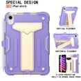 thumbnail image 2 of Shockproof Case for iPad Mini 6 8.3" 2021, Dual Layer Heavy Duty Hybrid Rugged Kickstand Protective Cover, 2 of 4