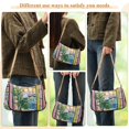 thumbnail image 4 of FORMRS Womens Shoulder Bag with Chain Strap Clutch Purse Cute Tote Handbag, Yellow Window, 4 of 7