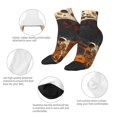 thumbnail image 5 of Naloa Astronaut Exploring Mars Ankle Socks for Women Non Slip Socks No Show Socks Classic Low Cut Casual Socks Casual Socks, 5 of 7