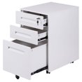 thumbnail image 1 of Rolling A4 File Cabinet Sliding Drawer Metal,Office Document Holder,Office Organizer, 1 of 7