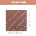 thumbnail image 2 of OULII 4Pcs Interlocking Flooring Tiles Wear-resistant Coffee Plastic for Homeowners in Courtyard, 2 of 5