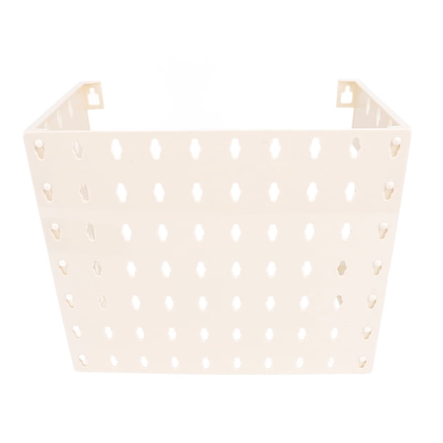 Gas Water Heater Pipe Cover Storage Rack Pegboard Combination Kit with Adhesive Pads, Minimalist Design, for Kitchen Gas Water Heater Decoration Cover