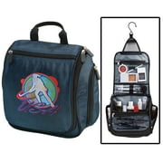 Field Hockey Travel Toiletry Bag Hangable & LOADED with Pockets