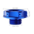 thumbnail image 2 of OUNONA Tank Cap Vehicle Tank Cap Automotive Oil Tank Lid Tank Accessory, 2 of 8