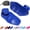 Royal Blue, variant on Silicone Gym Grips for Weight Lifting,Workout Gloves for Women Men Alternative,Anti Slip Gym Workout Grip,Rubber Gym Hand Grips-Weightlifting Grips Pad for Barbell,Pull Up,Ryptfit,Training