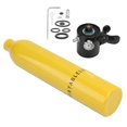 thumbnail image 4 of Diving Oxygen Cylinder, 0.5L 100L Compressed Air  Tank  For Professionals For Diving Yellow, 4 of 8