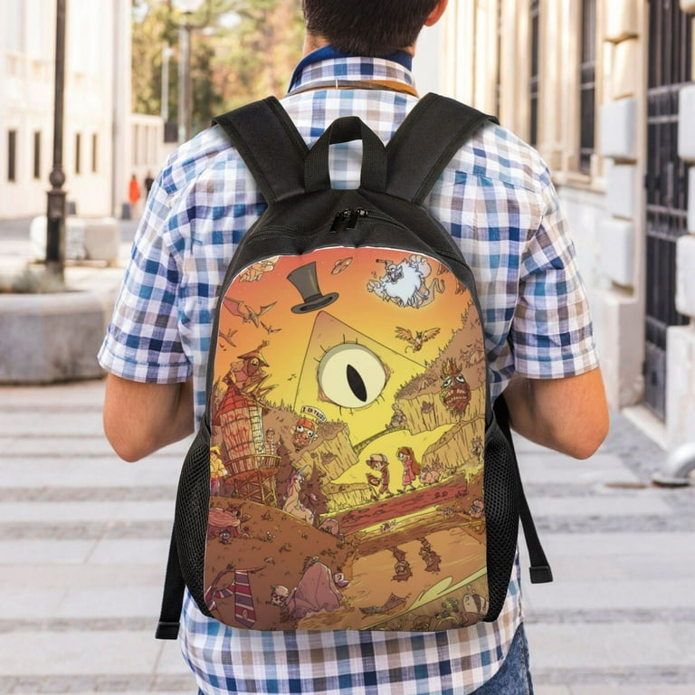 Kid Gravity Falls School Backpack Bookbag Daypack School Bag For Teens Boys Girls