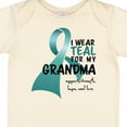 thumbnail image 4 of Inktastic I Wear Teal for My Grandma Boys or Girls Baby Bodysuit, 4 of 5