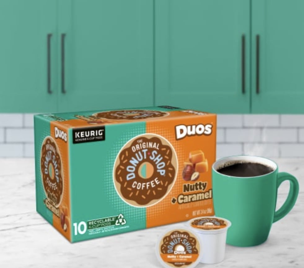 The Original Donut Shop Mocha Latte Coffee Pods, Real Milk
