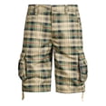 thumbnail image 3 of Wyzesi Pantalons Rouges pour Hommes Courts Bouffants Mode Hommes Coton et Lin Imprimé Poche en Lin Pantalons à Lacets Grande Taille Pantalons Décontractés de Noël Costumes, 3 of 6