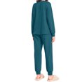 thumbnail image 3 of Fantaslook Womens Pajamas Sets Long Sleeve Top and Pant with Pockets Lounge Wear Set Oufits, 3 of 12