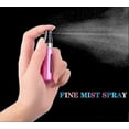 thumbnail image 5 of 5 Pcs 5ml Perfume Atomiser Bottles Portable Mini Travel Portable Perfume Glass Bottle Travel Aluminum Spray Atomizer, 5 of 5