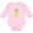 AD-Pink, variant on Summer Pineapple Boys or Girls Long Sleeve Baby Bodysuit