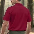 thumbnail image 6 of Yaoyar Mens Athleitc Shirts Short Sleeve Summer Lightweight Performance Tactical Work Golf Collar Shirts, 6 of 6