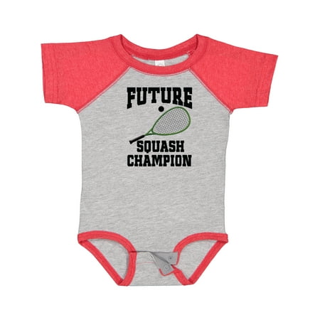 

Inktastic Future Squash Player Champion Gift Baby Boy or Baby Girl Bodysuit