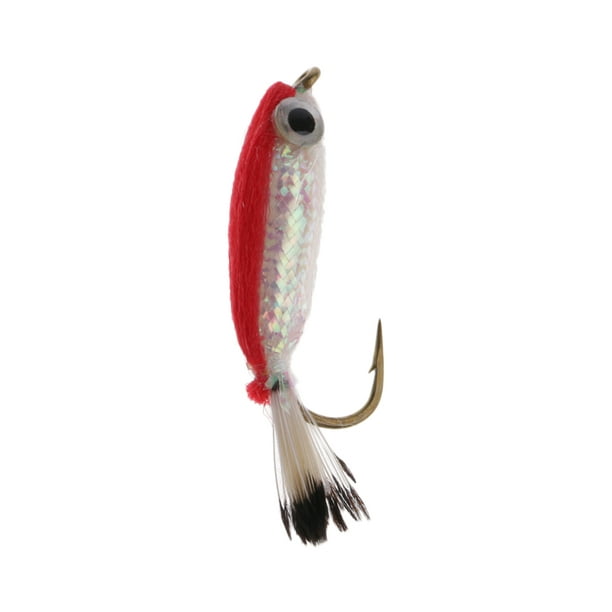 Fly Fishing Flies Hand-tied Wet Sinking Flies Hooks for Bass