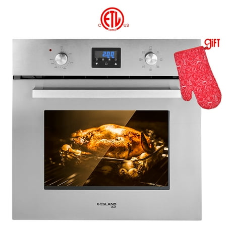 Gasland Chef ES609DS 24" Built-in Single Wall Oven, 9 Cooking Function, Stainless Steel Electric Wall Oven With Cooling Down Fan