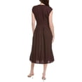 thumbnail image 2 of Nanette Nanette Lepore womens  Sleeveless Midi Dress, XL, Brown, 2 of 3