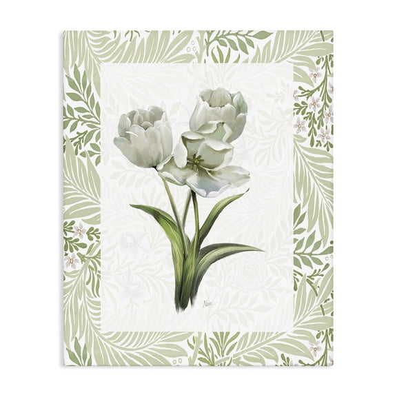 Stupell Industries Coastal Fresh Spring Tulip Bouquet Canvas Art, 16 x 20, by Nan