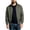 Army Green, variant on Men's Stand Collar Zip Up Varsity Jacket Ribbed Cuff Hem Lightweight Windproof Outerwear for Business Golf Daily Travel Casual Wear