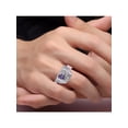 thumbnail image 3 of RYLOS Mens Rings 14K White Gold Rings Lucky Nugget Horse Head 6X4MM Oval Gemstone & Genuine Diamond  Ring   Amethyst February Birthstone Rings For Men, Men's Rings, Gold Rings Sizes 8,9,10,11,12,13, 3 of 7