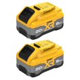 thumbnail image 1 of Batería DEWALT 20V MAX XR 8Ah POWERPACK de iones de litio, paquete de 2, 1 of 6