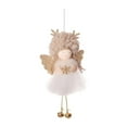 thumbnail image 1 of Adorno Colgante para árbol de Navidad Macarena Decoración Navideña Muñeca de ángel, 1 of 8