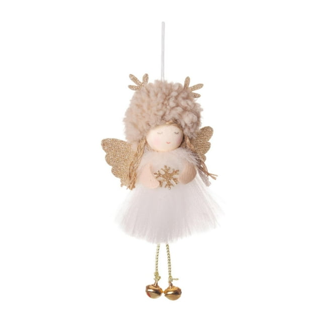 Adorno Colgante para árbol de Navidad Macarena Decoración Navideña Muñeca de ángel