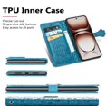 thumbnail image 3 of Funda Cartera FOXDOCK para OPPO A3 Pro , Flip PU con Relieve de Gatos y Perros, Tarjetero y Soporte, 3 of 6