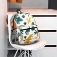 thumbnail image 6 of Goofa Dinosaurs and Tropical Leaves Print Casual Backpack for Women Men,Waterproof High School Bookbag,Lightweight Travel Daypack,Classic College Backpack,Laptob Backpack, 6 of 6