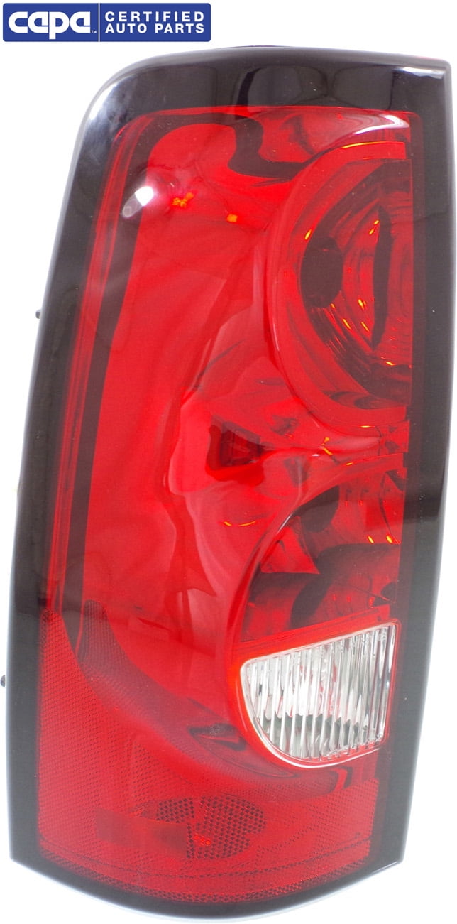 Tail Light Compatible With 2007 Chevrolet Silverado 2500 HD Classic 2004-2006 3500 Left Driver CAPA Certified